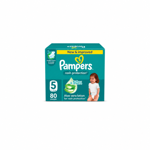 PAMPERS JUMPO BOX NO.5 80 DIAPERS