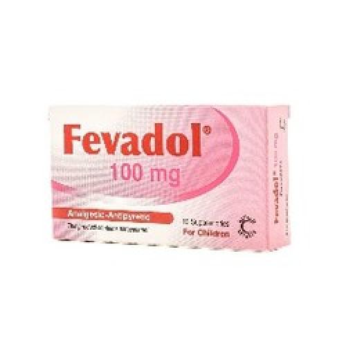 FEVADOL 100 MG 10 SUPP
