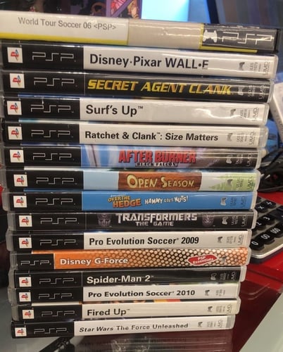 PSP Games Collections (15 GAMES)