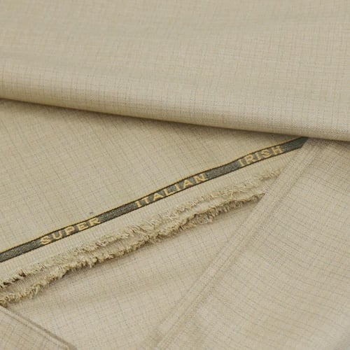 قماش شتوي ماركة ملكي خاص بيج مقلم A5