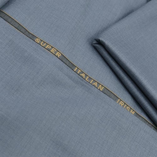 قماش شتوي ماركة ملكي خاص سماوي مقلم A1