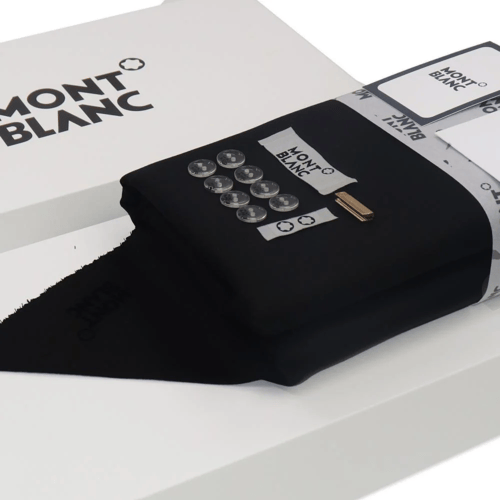 قماش شتوي ماركة مونت بلانك أسود