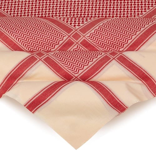 شال بشمينا كشميري أحمر