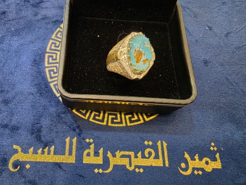 خاتم فيروز طبيعي ايراني