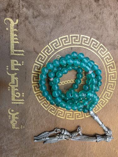 Agate rosary 99 beads