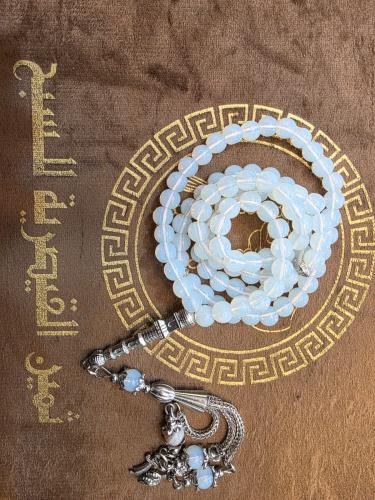 Agate rosary 99 beads
