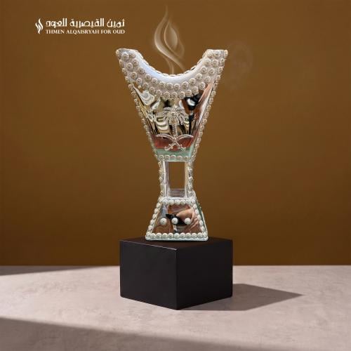 مبخره باكستاني لون فضي وزن ثقيل الحجم الكبير