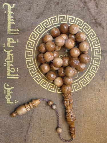 Wooden misbaha