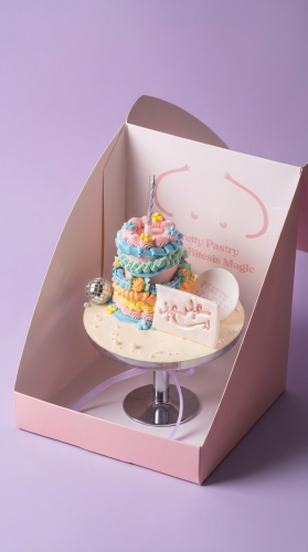 Glass cake fancy Nancy