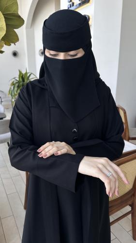 عباية ليورا + طرحه ونقاب مجانا