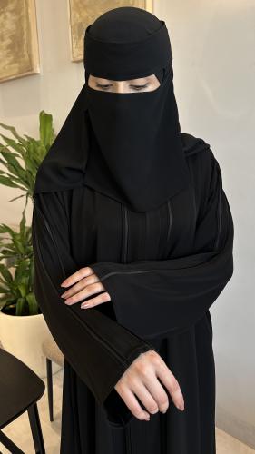عبايه الفخامه + طرحه ونقاب مجاناً