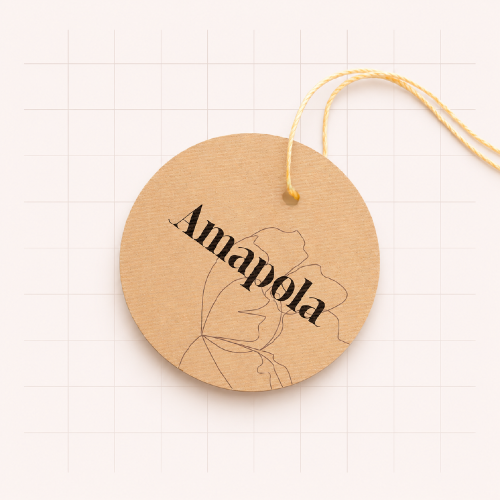 Round tag - sizes