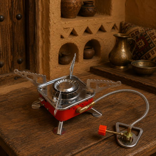 موقد تخييم قابل لطي