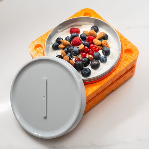 FoldEat PRO فولد ايت برو (رمادي /تان)