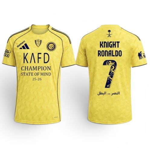 تيشيرت تتويج النصر بطل الدوري