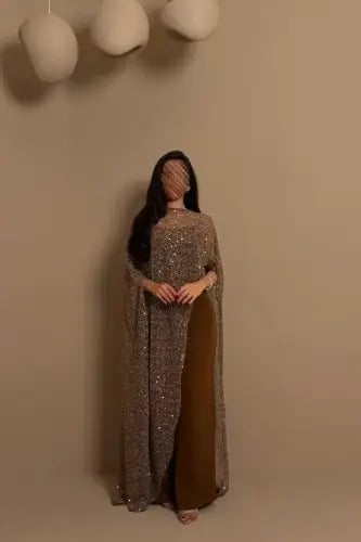 طقم بني فاخر