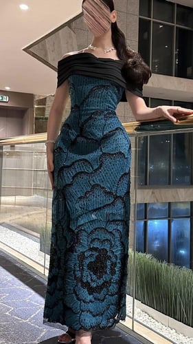 فستان سهرة انيق