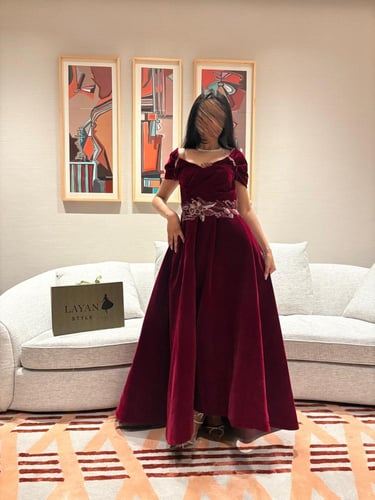 فستان عودي كلوش