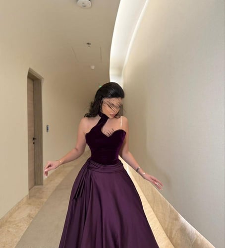 فستان موف داكن