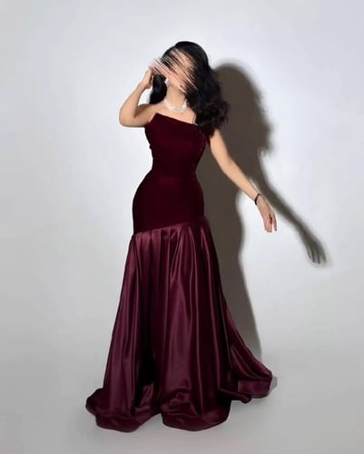 فستان ساتر بلون الاسود