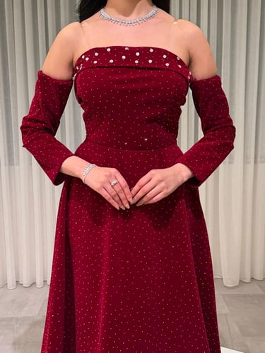 فستان لمعة الماس