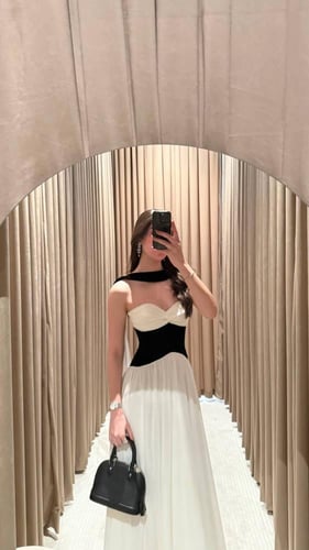 فستان ناعم انيق