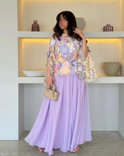 فستان موف مورد