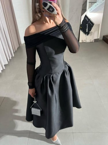 فستان ميد انيق