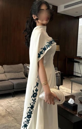 فستان قطعتين ناعم