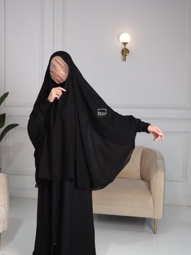 خمار اسلامي قصير