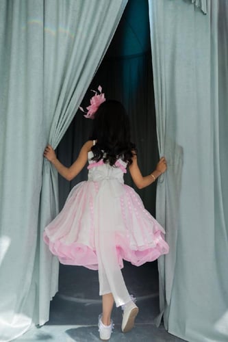 فستان لؤلؤي