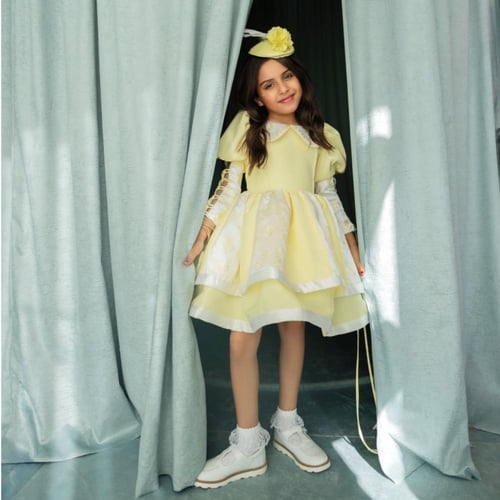 فستان باستيل انيق