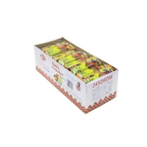 فون كريكرز دجاج 24×37 جم | Von's Crackers Biscuit...