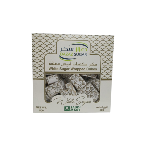 سكر ابيض مكعبات مغلفة دعزاز 500 جم | Dazaz Sugar C...