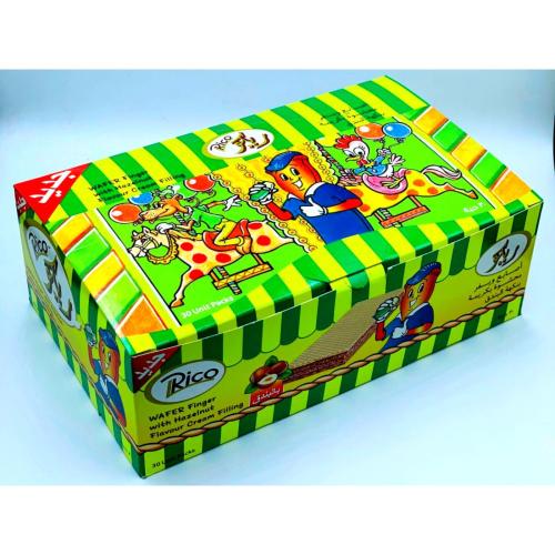 ريكو بندق رنا 24 قطعة | Rico Wafer with Hazelnut C...