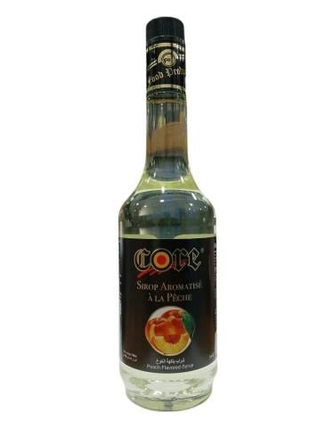 شراب فو كور نكهة الخوخ 700 مل | FO Core Peaches Fl...