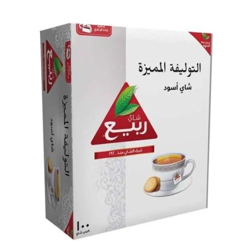 شاي ربيع التوليفة المميزة 100 كيس | Rabea Tea Conn...