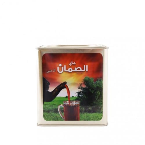 شاي الصمان الذهبي علب مربع 360 جم | Al Suman Tea S...