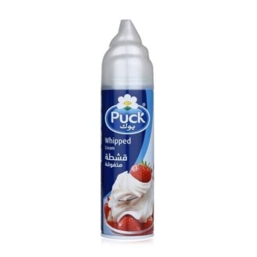 بخاخ قشطة مخفوقة بوك 250 جم | Puck Whipped Cream S...
