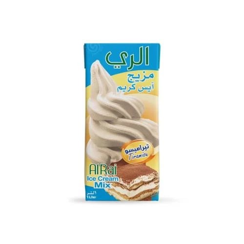مزيج ايس كريم تيراميسو الري 1 ل | Alri Tiramisu Soft Mix Ice Cream 1L