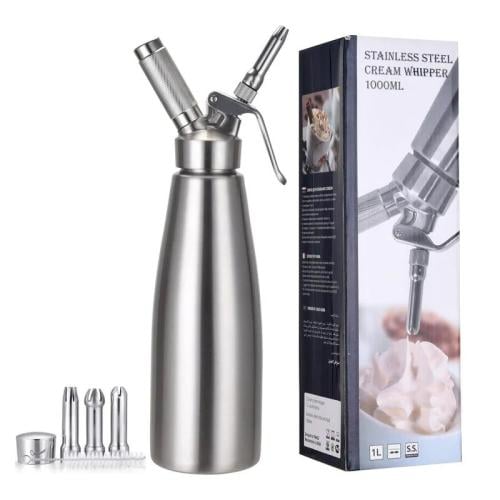 مكينة خفق كريمة استيل 1000مل 1816 | Steel Whipping...