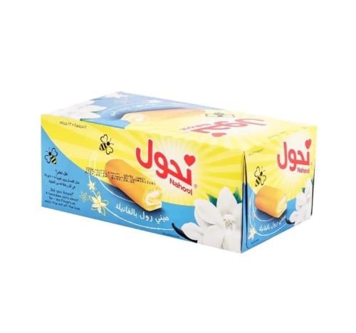 كيك رول نحول 12×23 جم | Nahool Mini Roll Cake with...