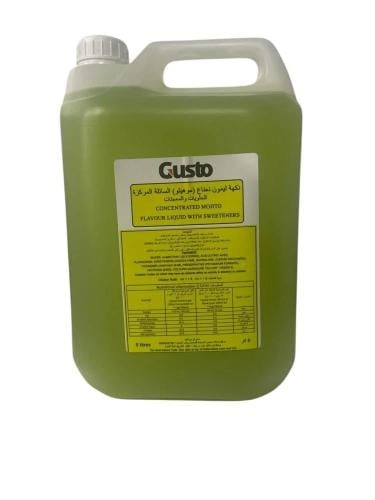 سلاش ليمون نعناع جوستو مناجم 5 لتر | Gusto Lemon M...