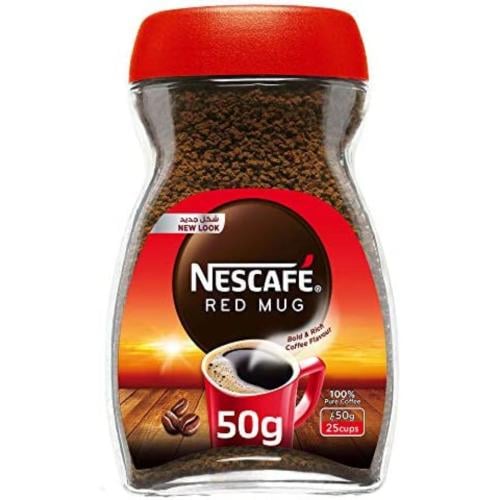نستله نسكافيه ريد موغ 50 جم | Nescafe Red Mug Coff...