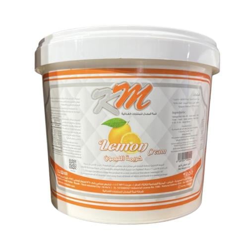كريمة الليمون كم سطل 5 كجم | Km Lemon Cream Pail 5...