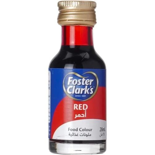 ملون طعام احمر فوستر 28مل | Foster Clarks Red Food...
