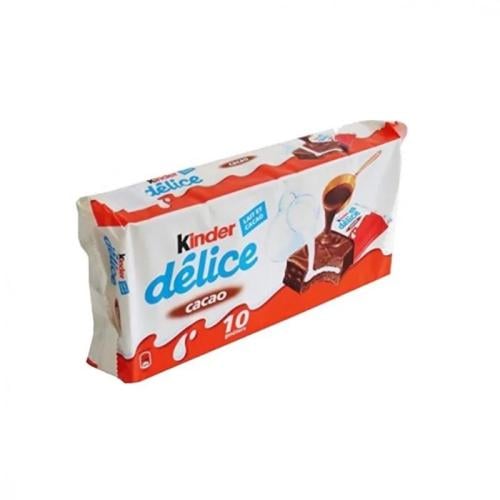 كيك كندر ديلايس 10×39 جم | Kinder Delice Cacao Cho...