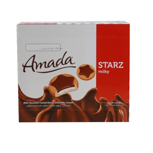 بسكوت امادا نجمة ستارز 24 حبة | Amada Starz Milky...