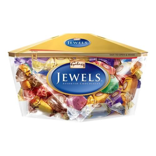 جواهر جالكسي 650 جم | Galaxy Jewel Assorted Chocol...