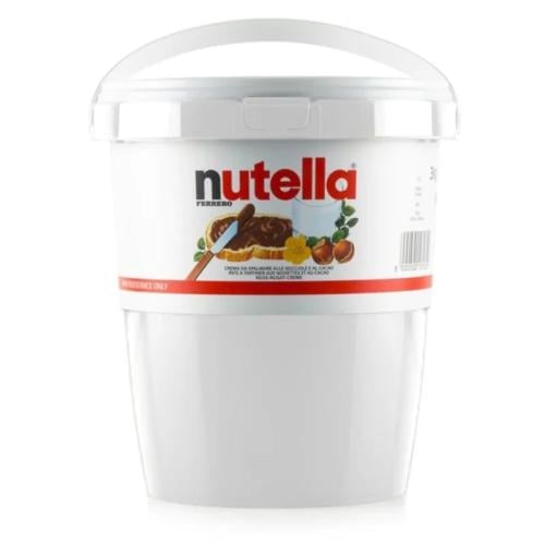 معجون نوتيلا سطل 3 كجم | Nutella Hazelnut Chocolat...
